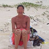 Wives on undressed beach portraits.
